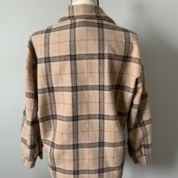 Plaid Shirt Jacket - Picture 3 of 5